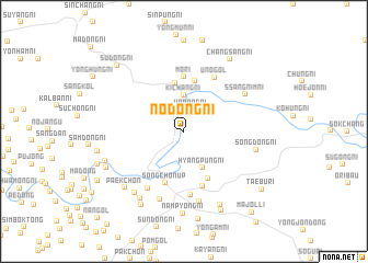 map of Nodong-ni