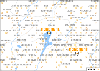 map of Nodong-ni