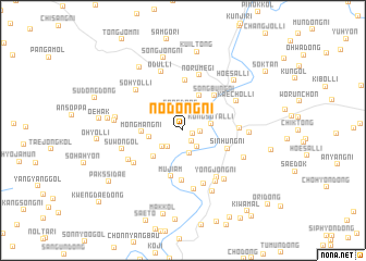 map of Nodong-ni