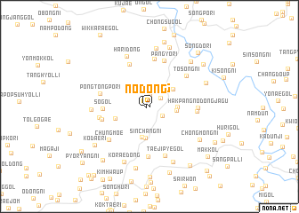 map of No-dong