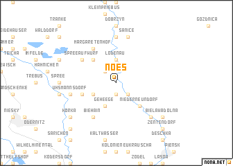 map of Noës