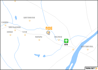 map of Noê