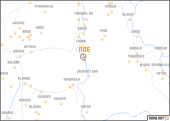 map of Noé