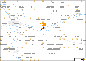 map of Noé