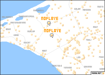 map of Noflaye