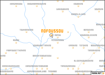 map of Nofoussou