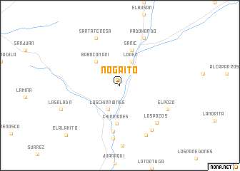 map of Nogaito