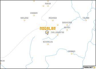 map of Nogalar