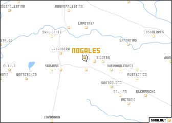 map of Nogales