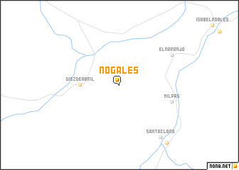 map of Nogales