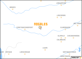 map of Nogales