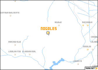 map of Nogales