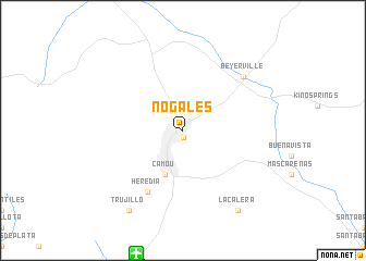 map of Nogales