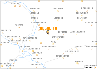 map of Nogalito
