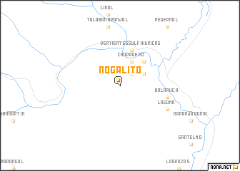 map of Nogalito