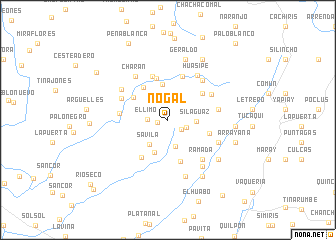 map of Nogal
