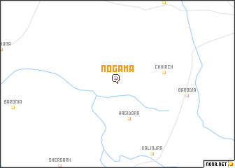 map of Nogāma