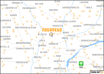 map of Nogaredo