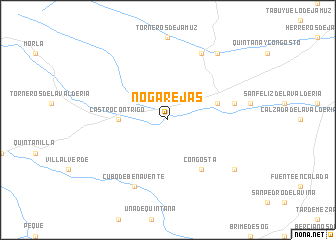 map of Nogarejas