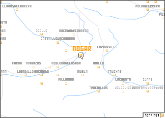 map of Nogar