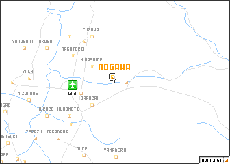 map of Nogawa