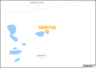 map of Nogaykol\