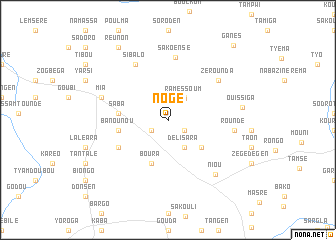 map of Nogé