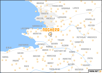 map of Noghera