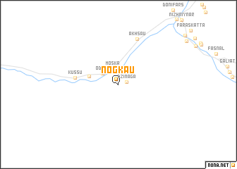 map of Nogkau