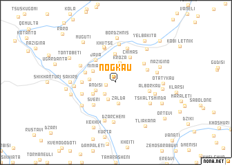 map of Nogkau