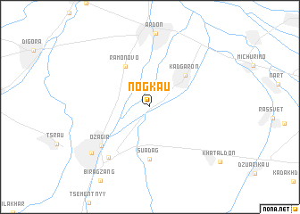 map of Nogkau