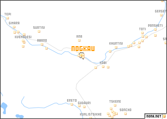 map of Nogkau