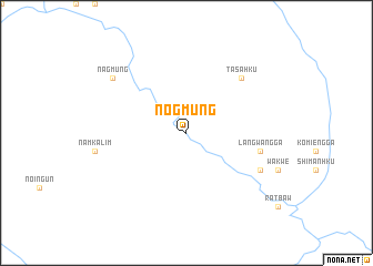 map of Nogmung