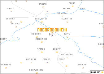 map of Nogorodovichi