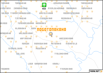 map of Nogotonakaha