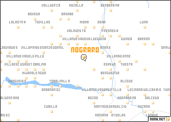 map of Nograro