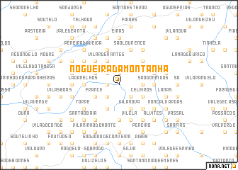 map of Nogueira da Montanha