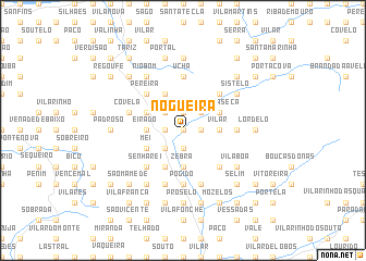 map of Nogueira