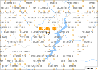 map of Nogueirón