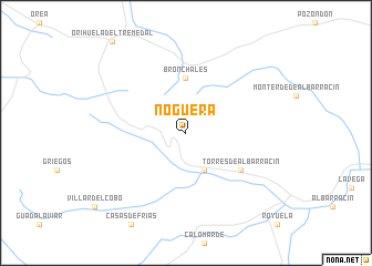 map of Noguera