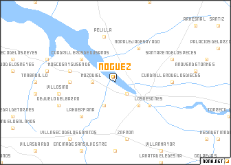 map of Noguez