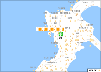 map of Nogunukaniku