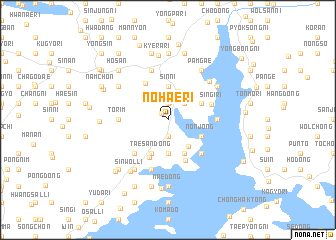 map of Nohae-ri