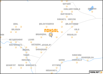 map of Noh Dāl