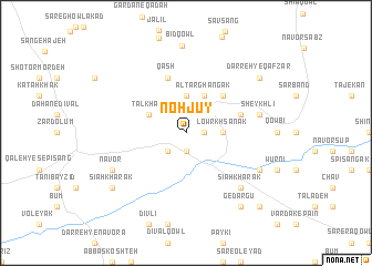 map of Noh Jūy