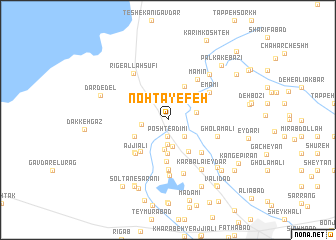 map of Noh Ţāyefeh