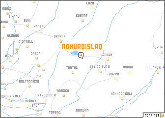 map of Nohurqışlaq