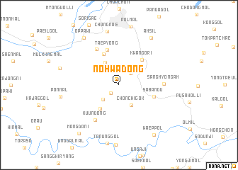 map of Nohwa-dong