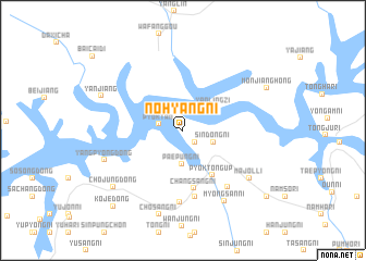 map of Nohyang-ni