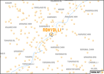 map of Nohyŏl-li